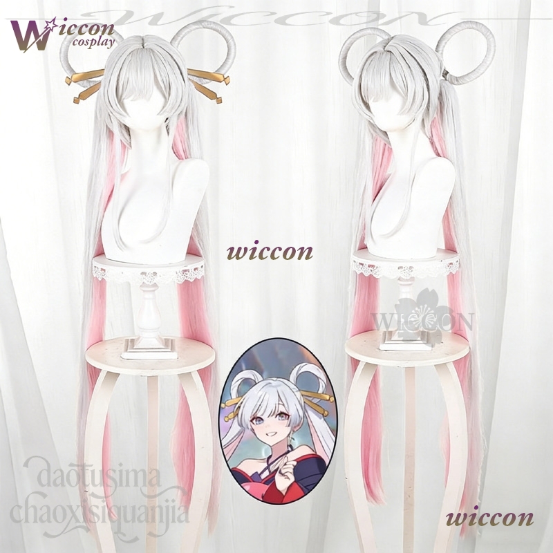 Anime Princess Kaguya Kawaii T - Cosplay Anime White Hair 리뷰 및 가격