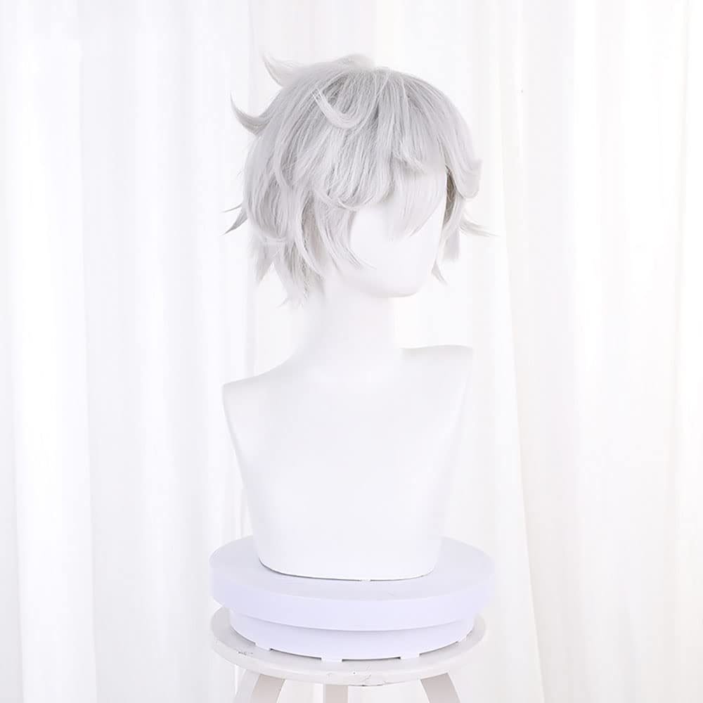 Gabimaru Wig Cosplay Anime Jig - Cosplay Anime White Hair 리뷰 및 가격