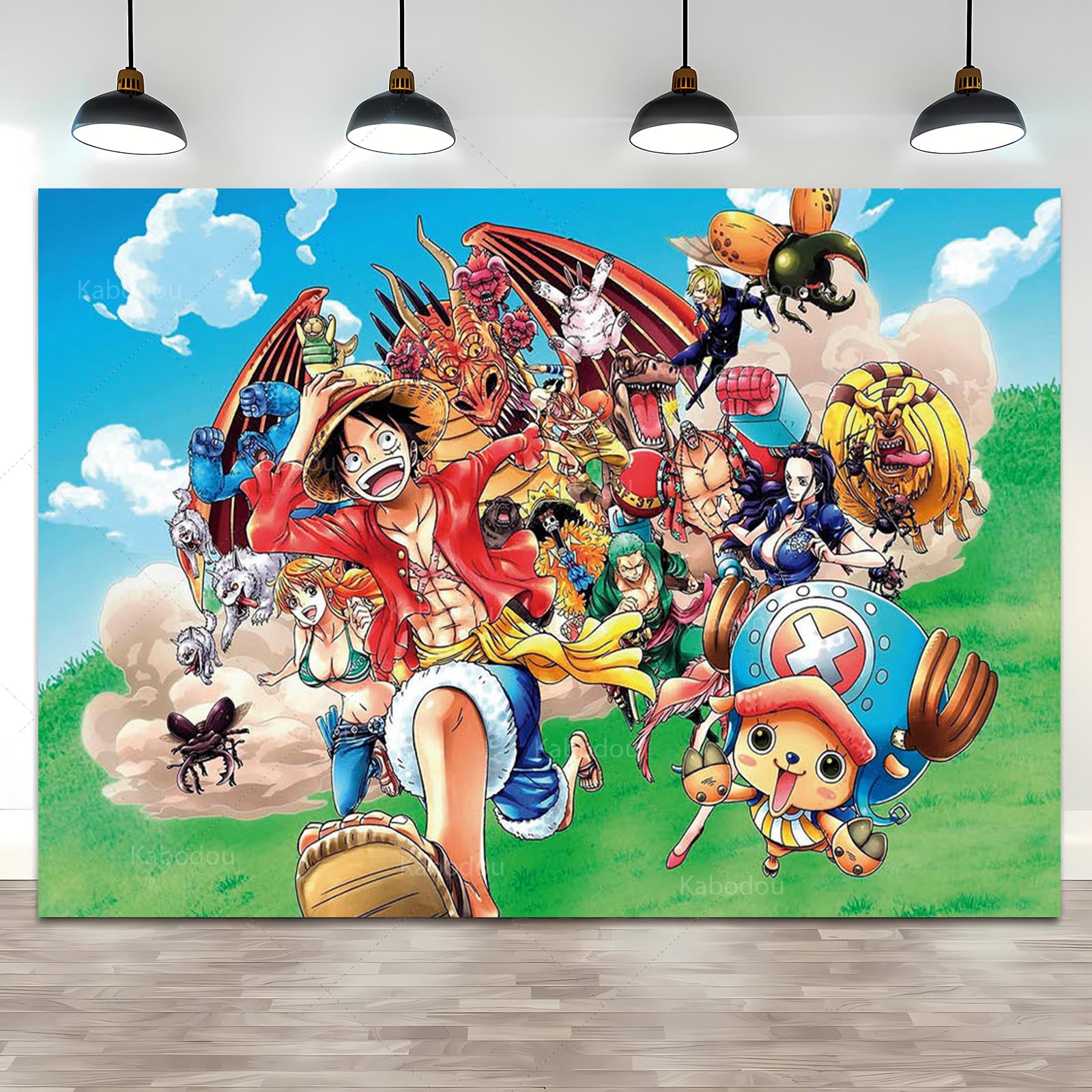 Anime One Piece Luffy Backdrop - Anime Cosplay Pokemon 리뷰 및 가격