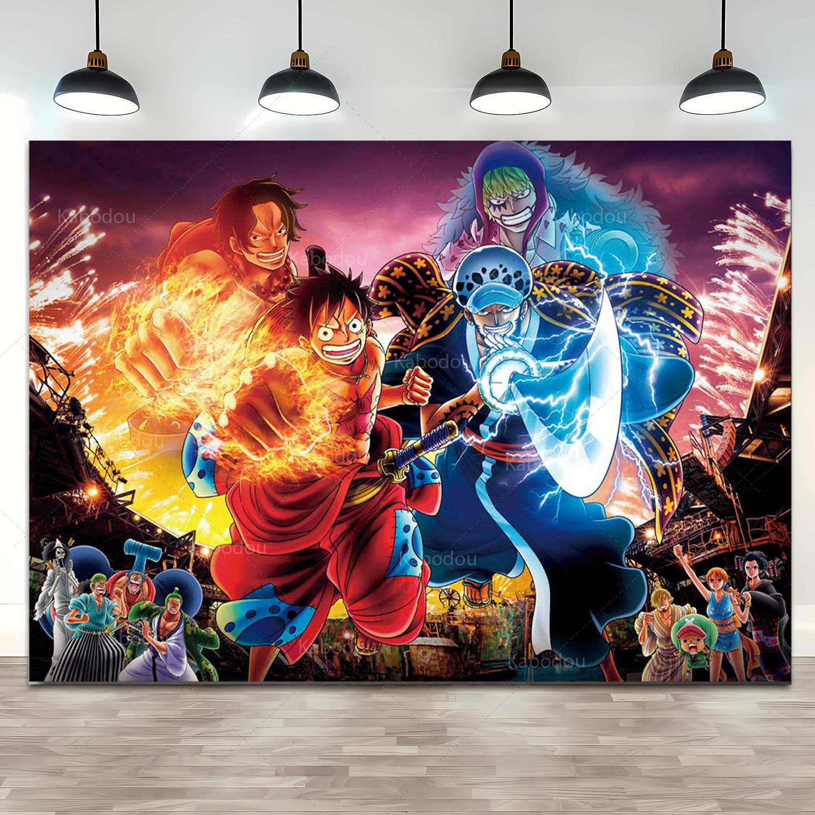 Anime One Piece Luffy Backdrop - Anime Cosplay Pokemon 리뷰 및 가격