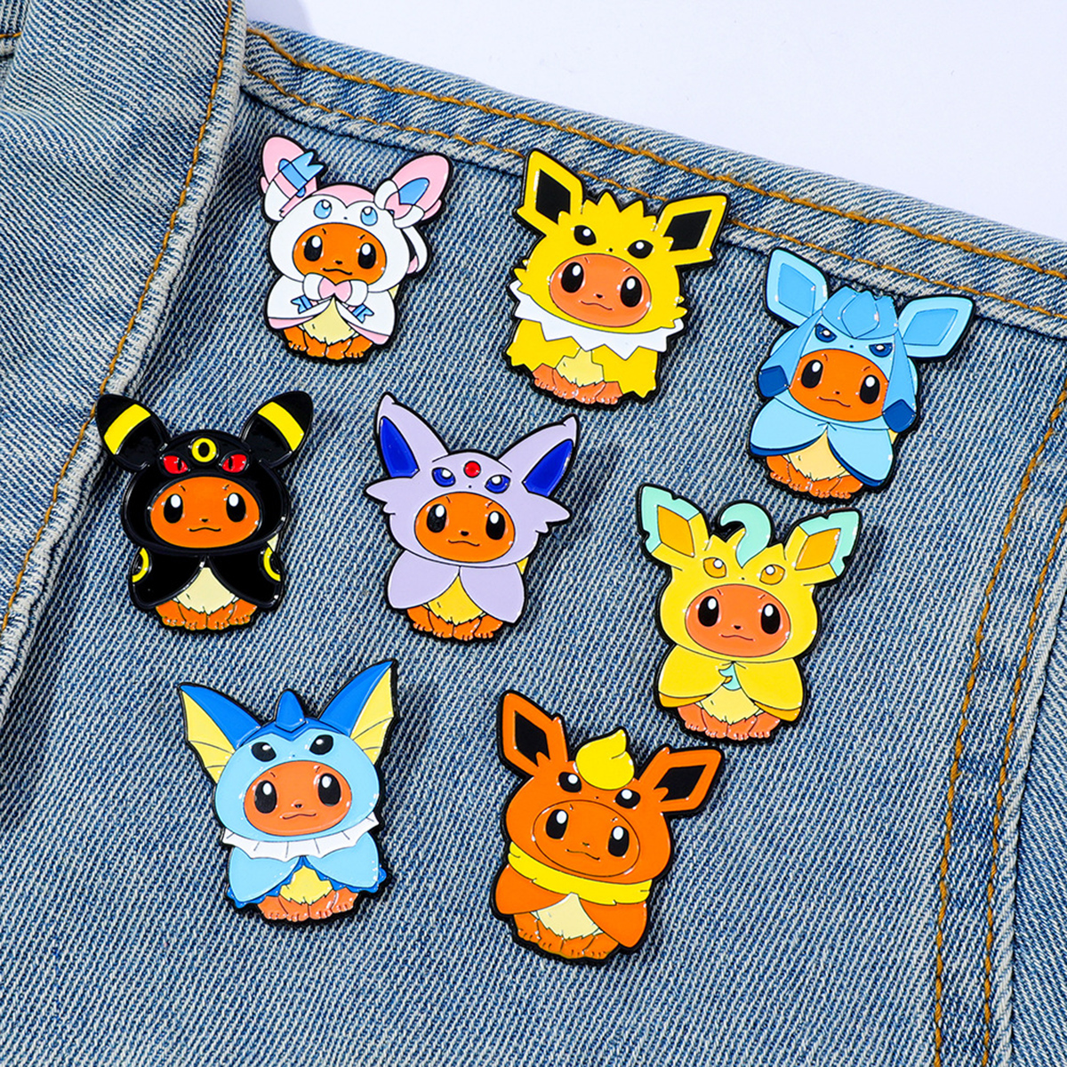 8Pcs Creative Cartoon Pokemon  - Anime Cosplay Pokemon 리뷰 및 가격