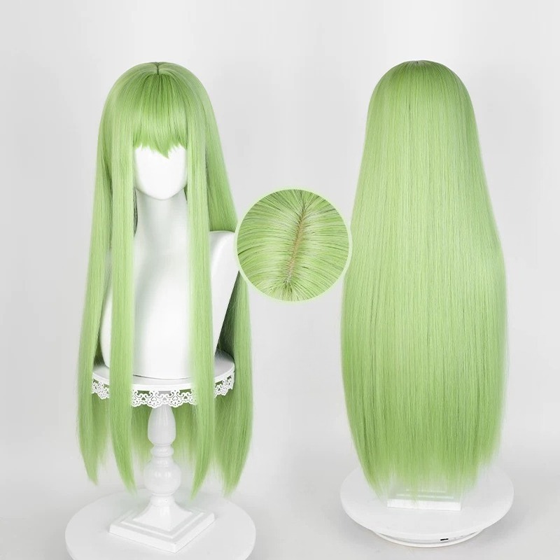 Anime CC Cosplay Green Wig Lon - Anime Cosplay Long Hair 리뷰 및 가격