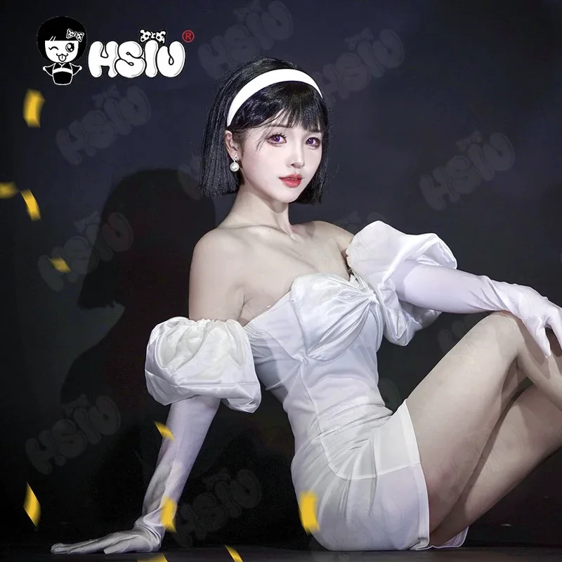 Anime alien stage Costume Whit - Cosplay Anime White Hair 리뷰 및 가격