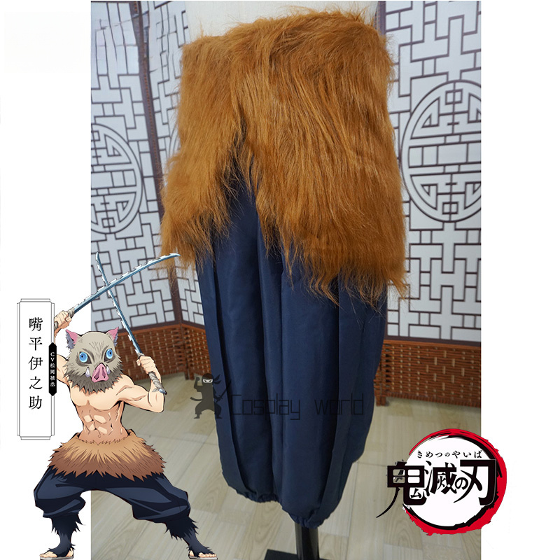 Demon Slayer Hashibira Inosuke - Anime Cosplay Demon Slayer 리뷰 및 가격