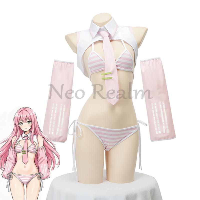 Anime  Miku Cosplay Pink Fanta - Anime Cosplay Miku 리뷰 및 가격
