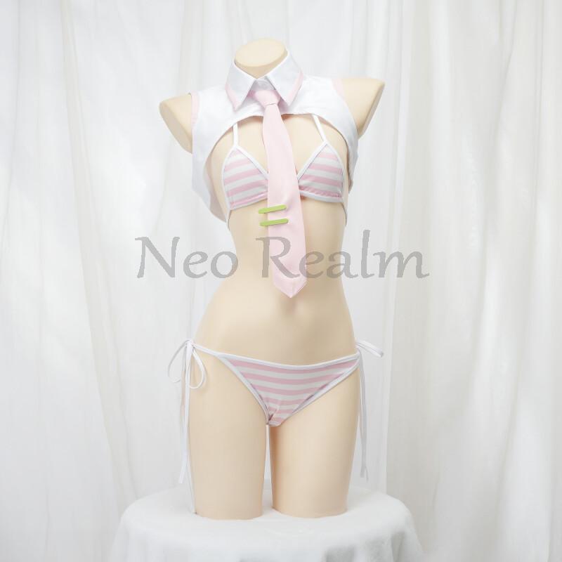 Anime  Miku Cosplay Pink Fanta - Anime Cosplay Miku 리뷰 및 가격