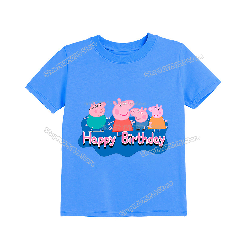 Peppas Pig Girl T Shirt George - Anime Cosplay Toddler 리뷰 및 가격