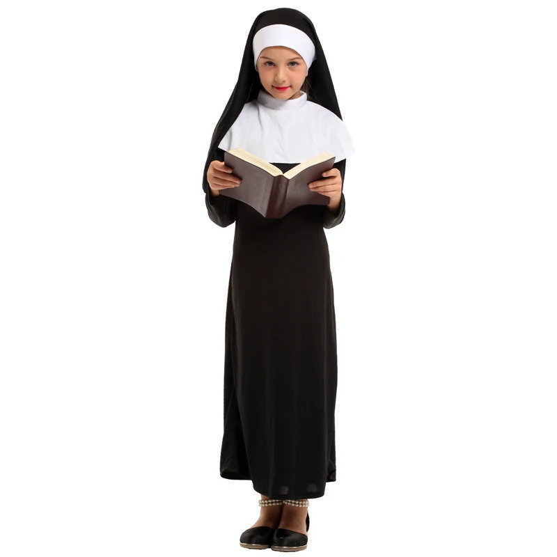 Kids Child Nun Costume Cosplay - Anime Cosplay Youtube Shorts 리뷰 및 가격
