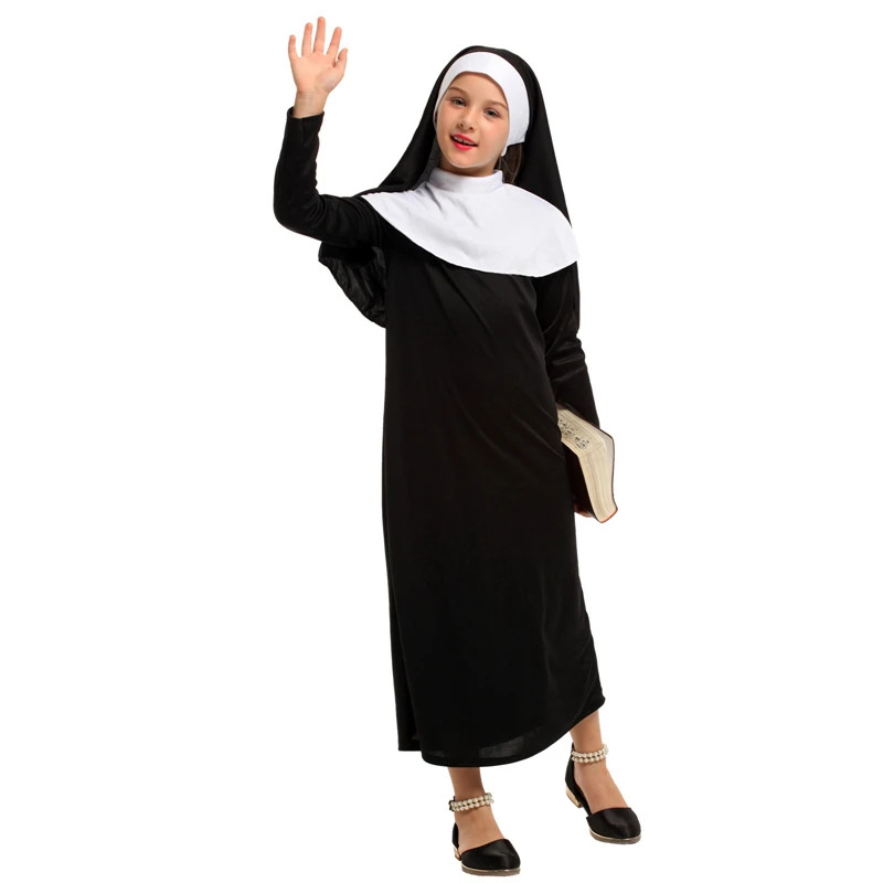 Kids Child Nun Costume Cosplay - Anime Cosplay Youtube Shorts 리뷰 및 가격