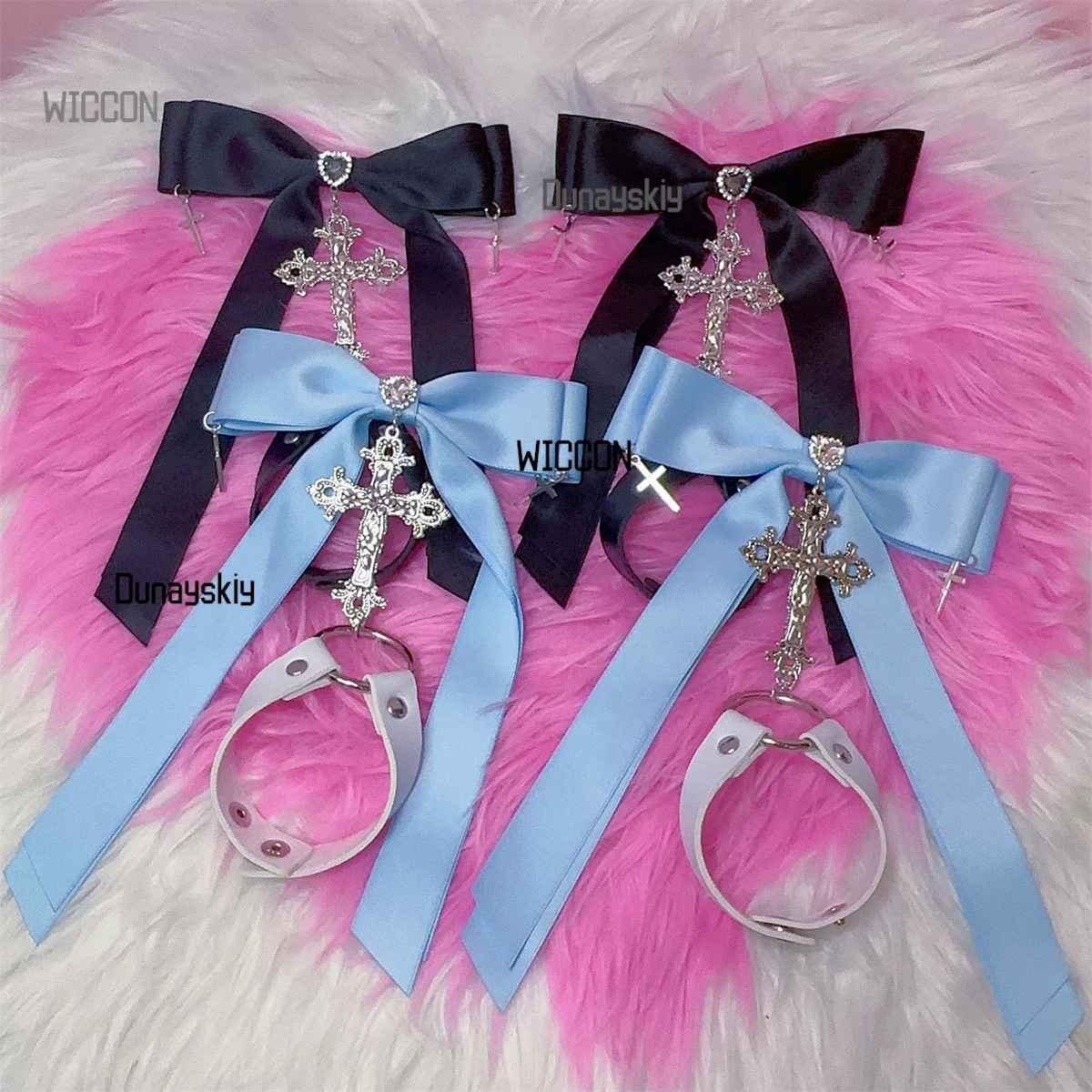 Y2K Gothic Hair Accessories Ji - Anime Cosplay Baddies 리뷰 및 가격