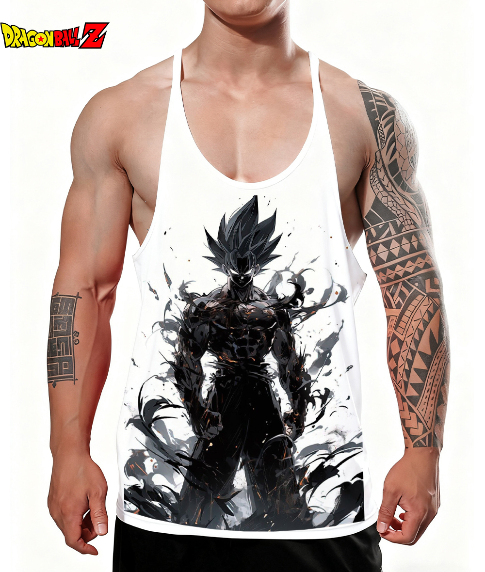 New Goku Men's Tank Top 100%Co - Quick Anime Cosplay 리뷰 및 가격