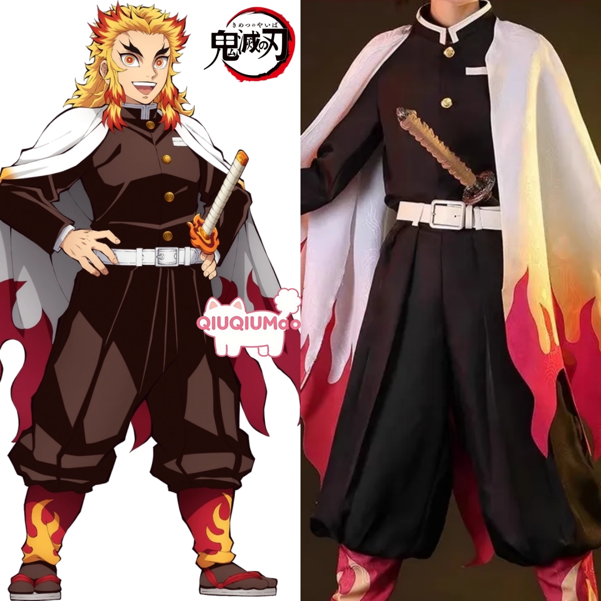 Demon Slayer Kimetsu No Yaiba  - Anime Cosplay Demon Slayer 리뷰 및 가격