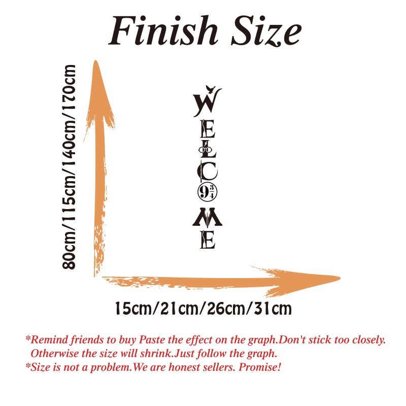 Large Welcome Harr Y Door Wall - Anime Cosplay Wallpaper 리뷰 및 가격