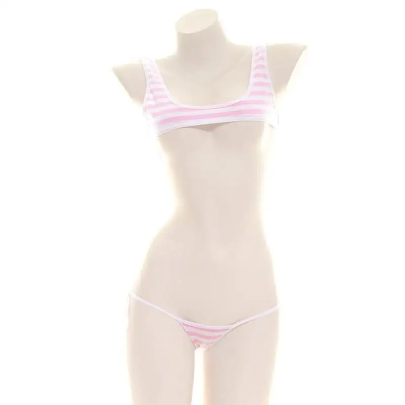 Sexy Japanese Style  Blue Whit - Anime Cosplay Bikini 리뷰 및 가격